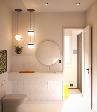 Vacaria Suspension Métal Plastique Minimaliste Moderne