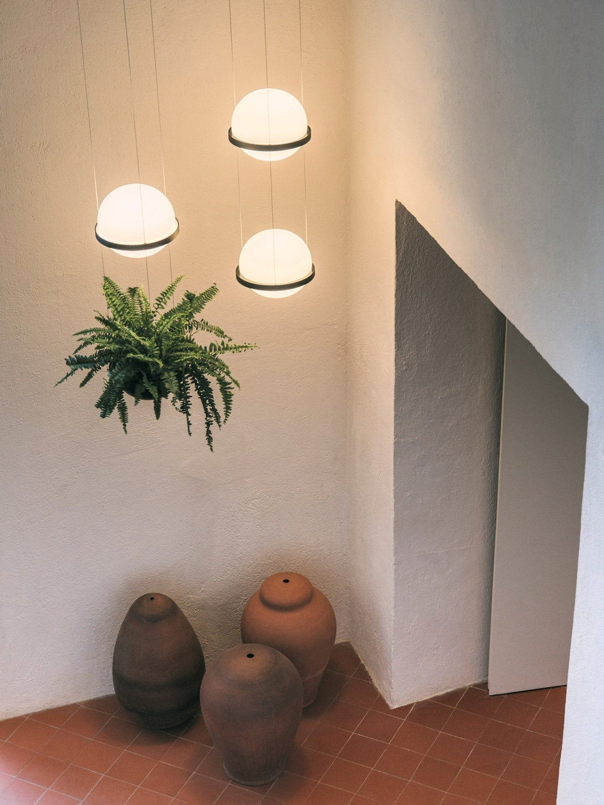Xenith Suspension Contemporaine en Acrylique