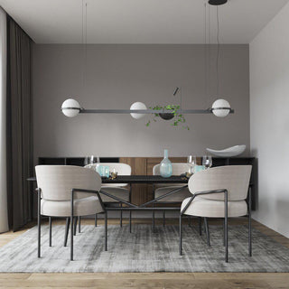 Xenith Suspension Contemporaine en Acrylique