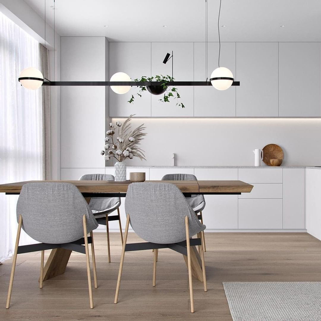 Xenith Suspension Contemporaine en Acrylique