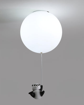 Aursilos Lampe de Plafond en Verre Panda Élégante