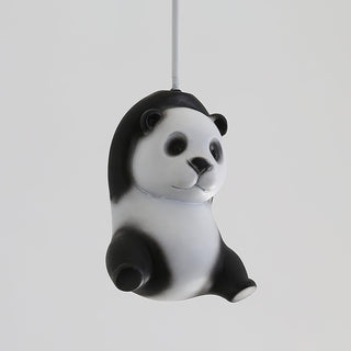 Aursilos Lampe de Plafond en Verre Panda Élégante
