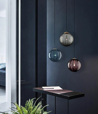 Halore Suspension Vintage en Verre