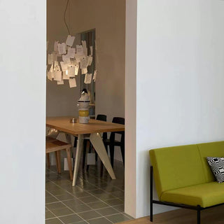 Lustra Lustre en Papier Personnalisable Créatif-Luire