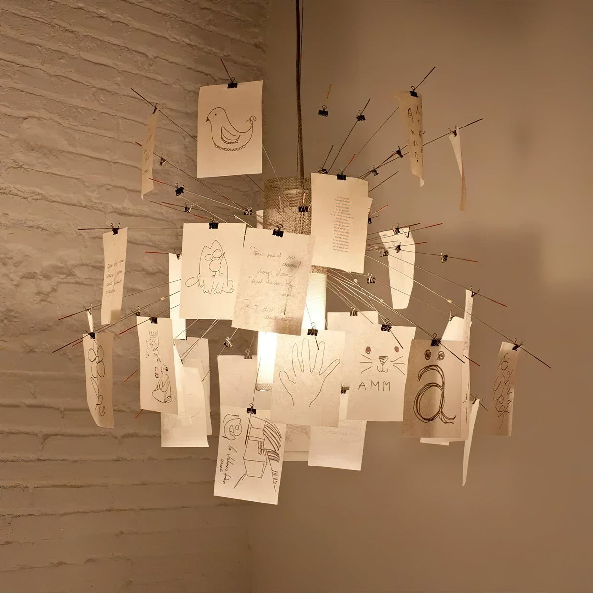 Ortheen Lustre Métal Papier Créativité Individuelle