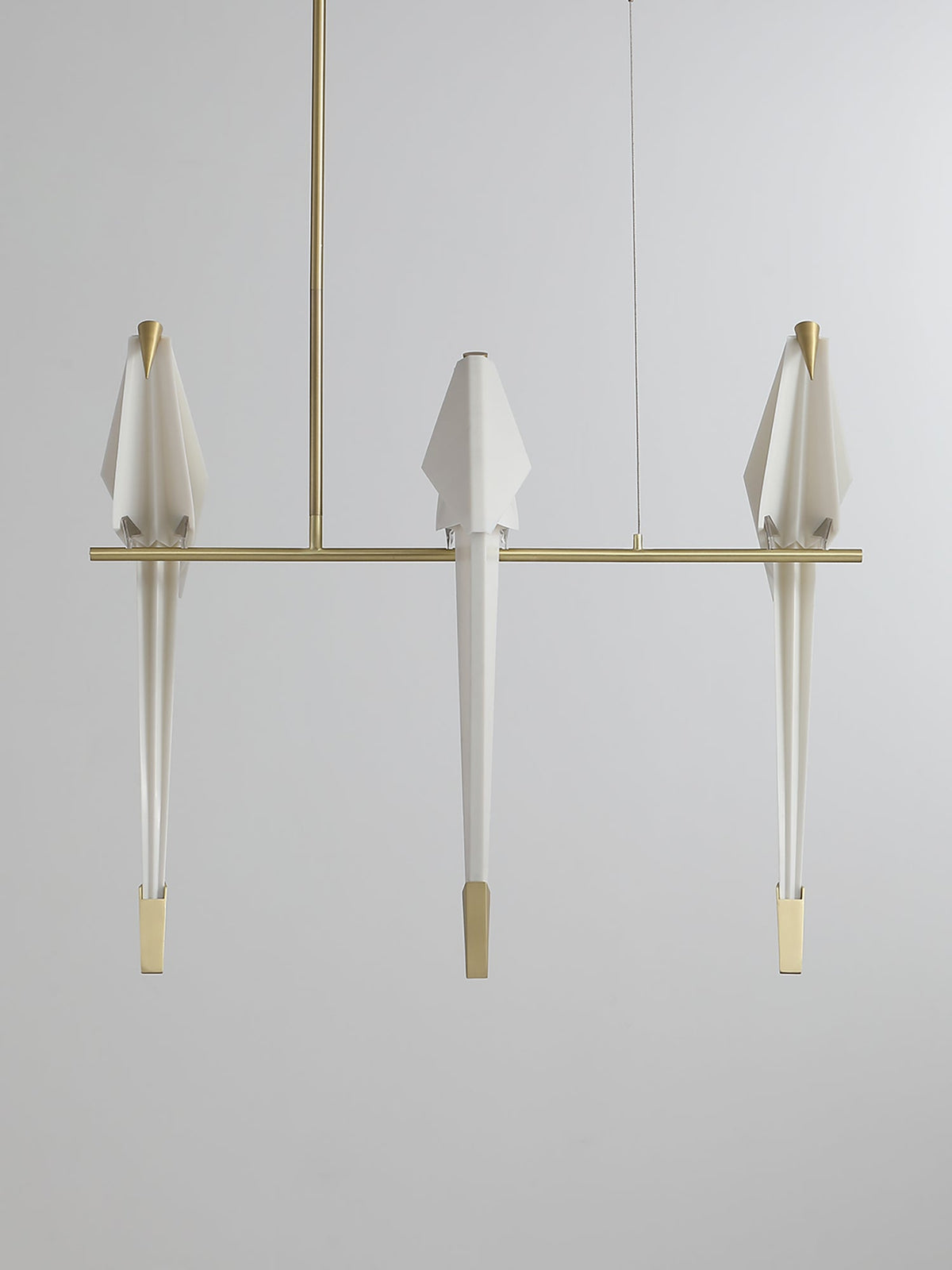 Mavelle Lustre Grue en Papier Sculpturale LED