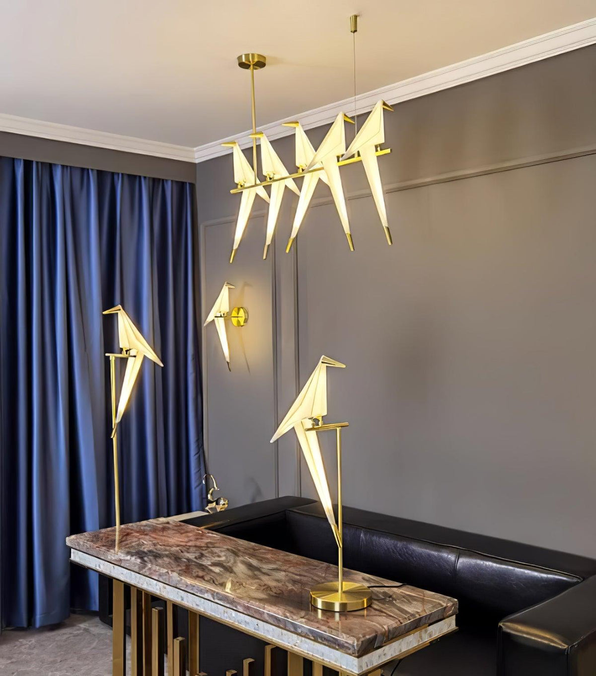 Vioran Lampadaire en Aluminium Industriel