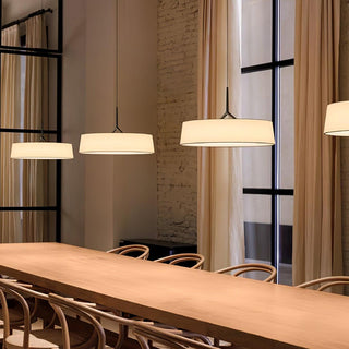 Ovynira Cylindrique Tissu Suspension Lumière