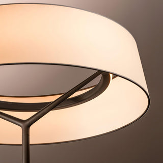 Ovynira Cylindrique Tissu Suspension Lumière
