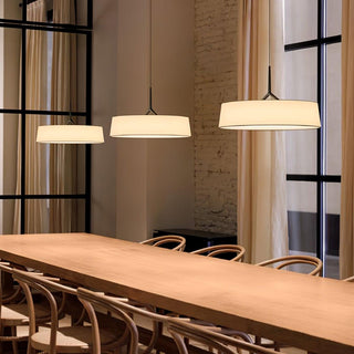 Ovynira Cylindrique Tissu Suspension Lumière