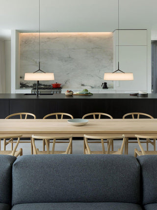 Ovynira Cylindrique Tissu Suspension Lumière
