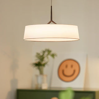 Ovynira Cylindrique Tissu Suspension Lumière