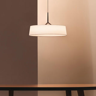 Ovynira Cylindrique Tissu Suspension Lumière
