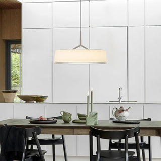 Ovynira Cylindrique Tissu Suspension Lumière