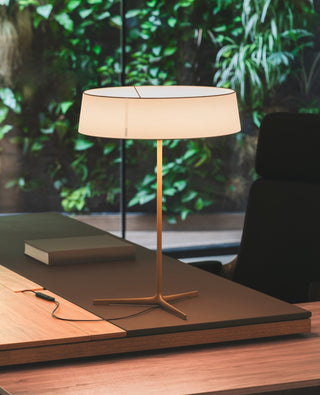 Linivira Lampe de Table de Table Scandinave en Tissu