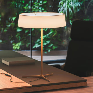 Linivira Lampe de Table de Table Scandinave en Tissu