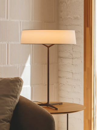 Linivira Lampe de Table de Table Scandinave en Tissu