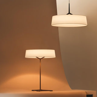 Linivira Lampe de Table de Table Scandinave en Tissu