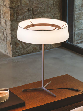 Linivira Lampe de Table de Table Scandinave en Tissu