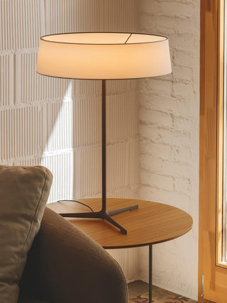 Linivira Lampe de Table de Table Scandinave en Tissu