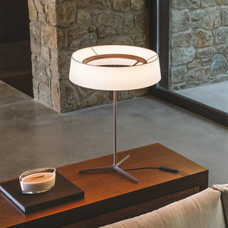Linivira Lampe de Table de Table Scandinave en Tissu