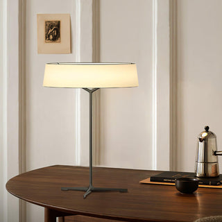 Linivira Lampe de Table de Table Scandinave en Tissu