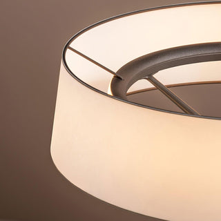 Linivira Lampe de Table de Table Scandinave en Tissu