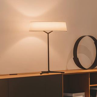 Linivira Lampe de Table de Table Scandinave en Tissu
