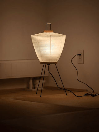 Paper Lantern Table Lamp-Neutral Decor