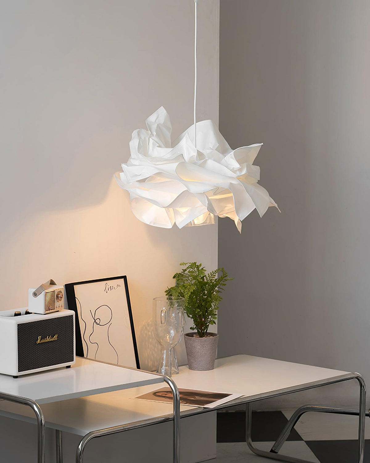 Erona Series Paper Pendant Light-Neutral Decor