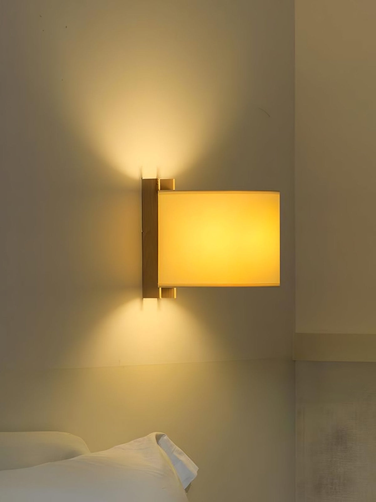 Tevina Applique Murale Minimaliste en Tissu