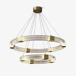 Eurdora Lustre LED Anneau Moderne Minimaliste
