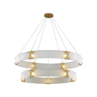 Parallel Lustre Verre Anneau Minimaliste Moderne-Luire