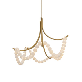 Zavenarae Lustre Nickel Albâtre Art Nordic Premium