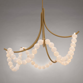 Zavenarae Lustre Nickel Albâtre Art Nordic Premium