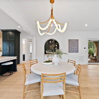 Zavenarae Lustre Nickel Albâtre Art Nordic Premium
