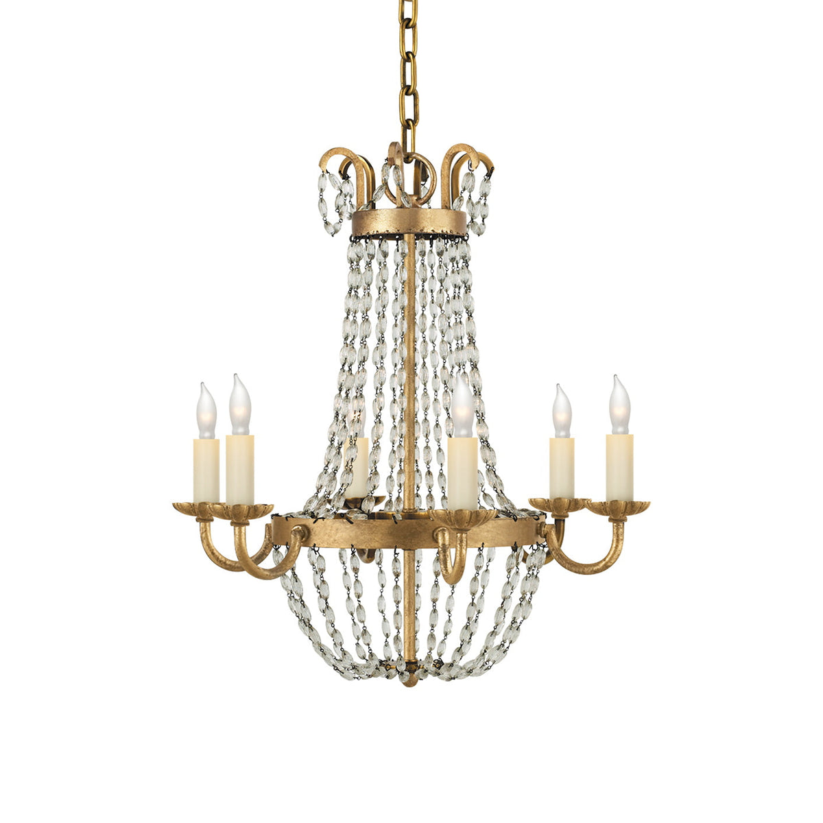 Oraeisra Lustre Cristal Marché Aux Puces Vintage