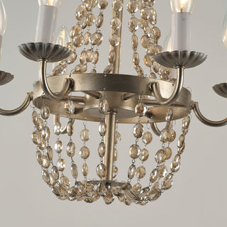 Oraeisra Lustre Cristal Marché Aux Puces Vintage