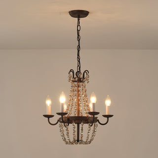 Oraeisra Lustre Cristal Marché Aux Puces Vintage