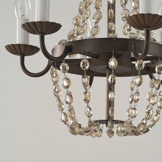 Oraeisra Lustre Cristal Marché Aux Puces Vintage