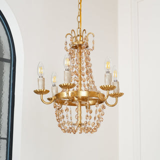 Oraeisra Lustre Cristal Marché Aux Puces Vintage