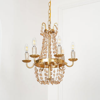Oraeisra Lustre Cristal Marché Aux Puces Vintage