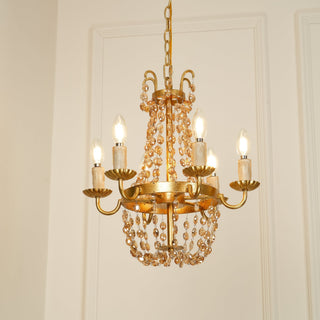 Oraeisra Lustre Cristal Marché Aux Puces Vintage