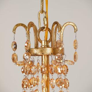Oraeisra Lustre Cristal Marché Aux Puces Vintage
