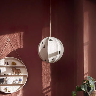Zelarace Suspension Moderne en Tissu