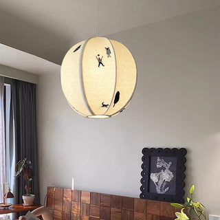 Cadorus Suspension Moderne en Tissu