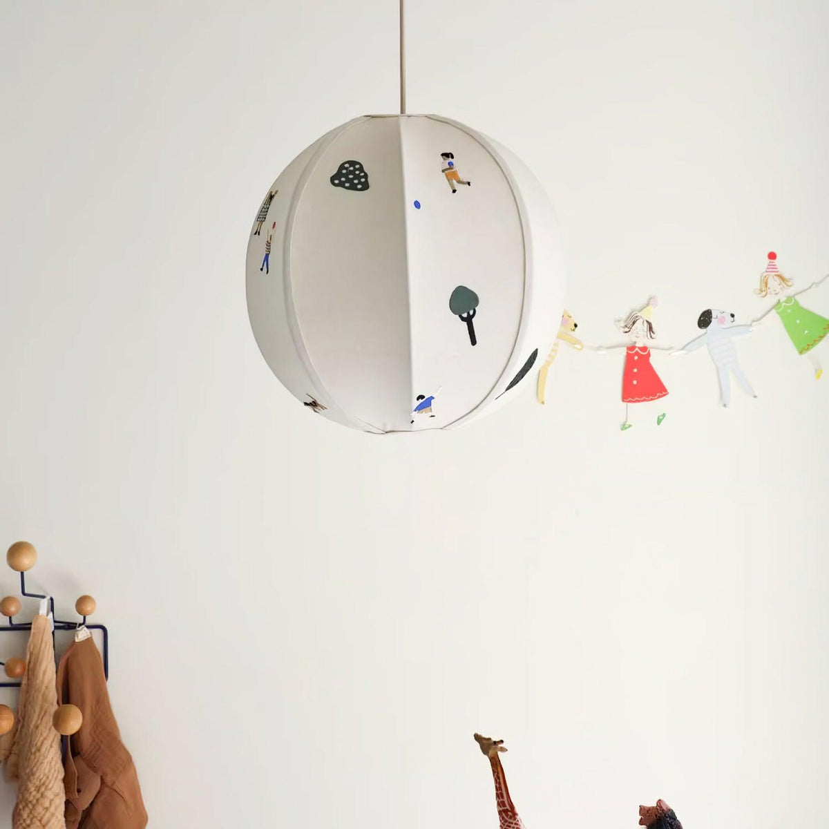 Zelarace Suspension Moderne en Tissu