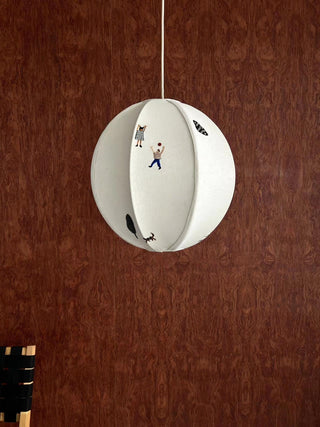 Zelarace Suspension Moderne en Tissu