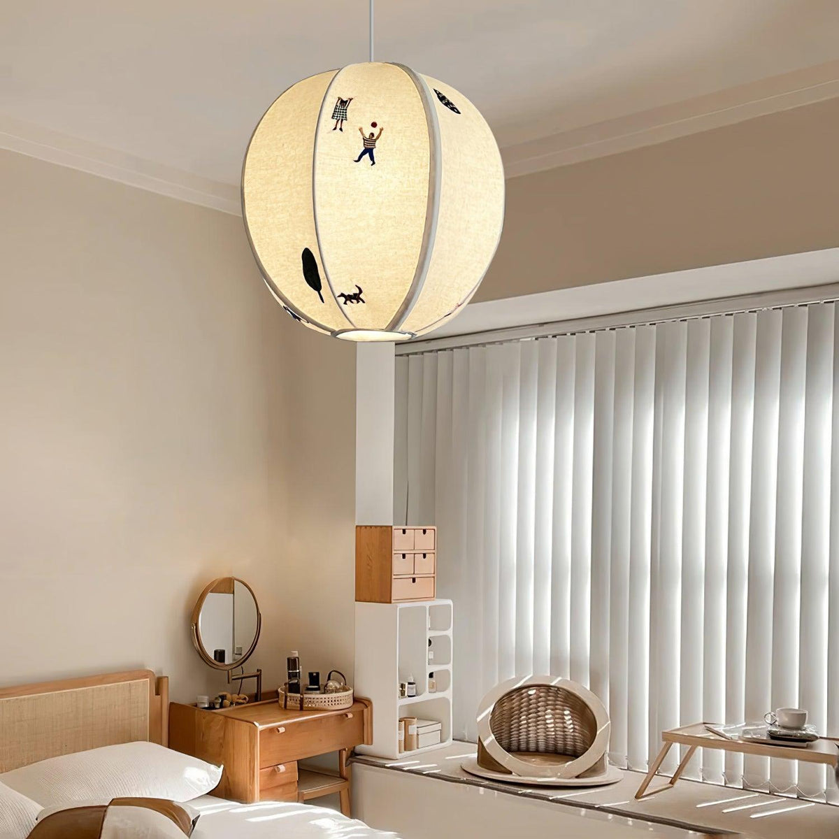 Casilia Suspension Moderne en Tissu