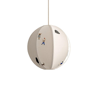 Zelarace Suspension Moderne en Tissu